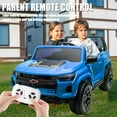 thumbnail image 2 of FINITO Colorado Ride on Car, 24V Battery Powered Kids 4 Wheeler Ride on UTV with Remote Control, Gifts for Boys and Girls, Blue, 2 of 8