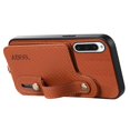 thumbnail image 2 of Kickstand Cover For Sony Xperia 10 V Carbon Fiber Texture PU+TPU Card Holder Phone Case, 2 of 4