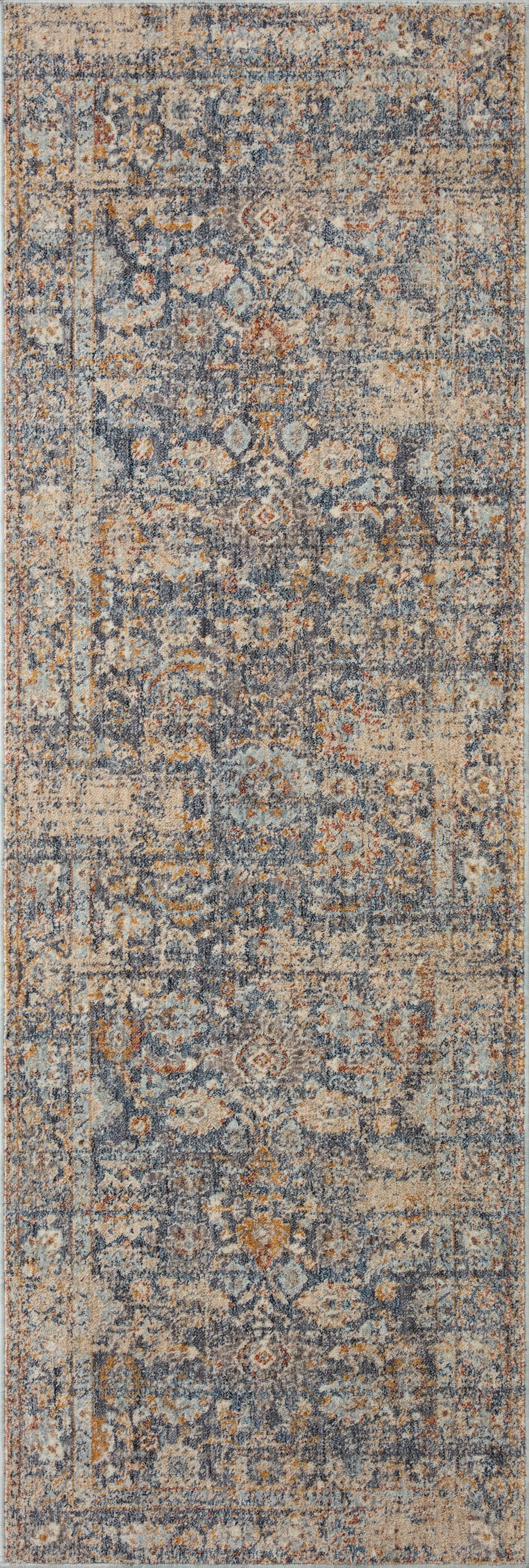 Angela Rose x Loloi Blake Navy / Multi 6'-7" x 9'-10" Area Rug