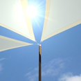 thumbnail image 3 of Voile d'Ombrage UV de Protection Solaire Triangle Polyester - 3x3x3, Toile Hydrofuge, 3 of 5