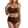 thumbnail image 4 of Gvmfive Women Sports Bras Set Seamless Bra Panty Active Underwear Set, 4 of 8