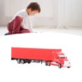 thumbnail image 1 of Alloy Transport Truck Model, Detachable Design Lifelike Container Toy for Interactive Parent Child Playtime,  Materials Accurately Sized Container Truck Model, 1 of 7