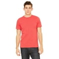 thumbnail image 1 of The Bella + Canvas Unisex Jersey Short Sleeve T-Shirt - HEATHER RED - M, 1 of 2