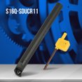 thumbnail image 3 of LAFGUR Boring Bar Holder, S16Q-SDUCR11 Turning Tool Holder, DCMW11T3 For Machine Tools Turning-Lathe Machines, 3 of 8