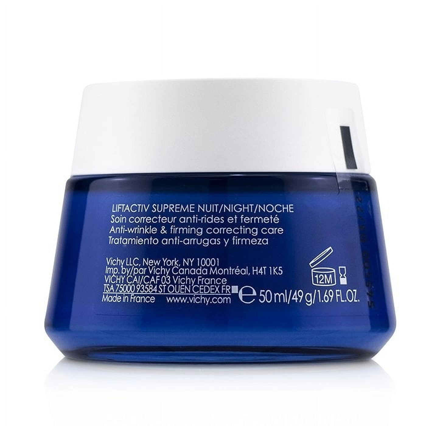 Vichy Laboratories LiftActiv Supreme Night Anti-Wrinkle an Firming Correcting Care , 1.7 oz Cream