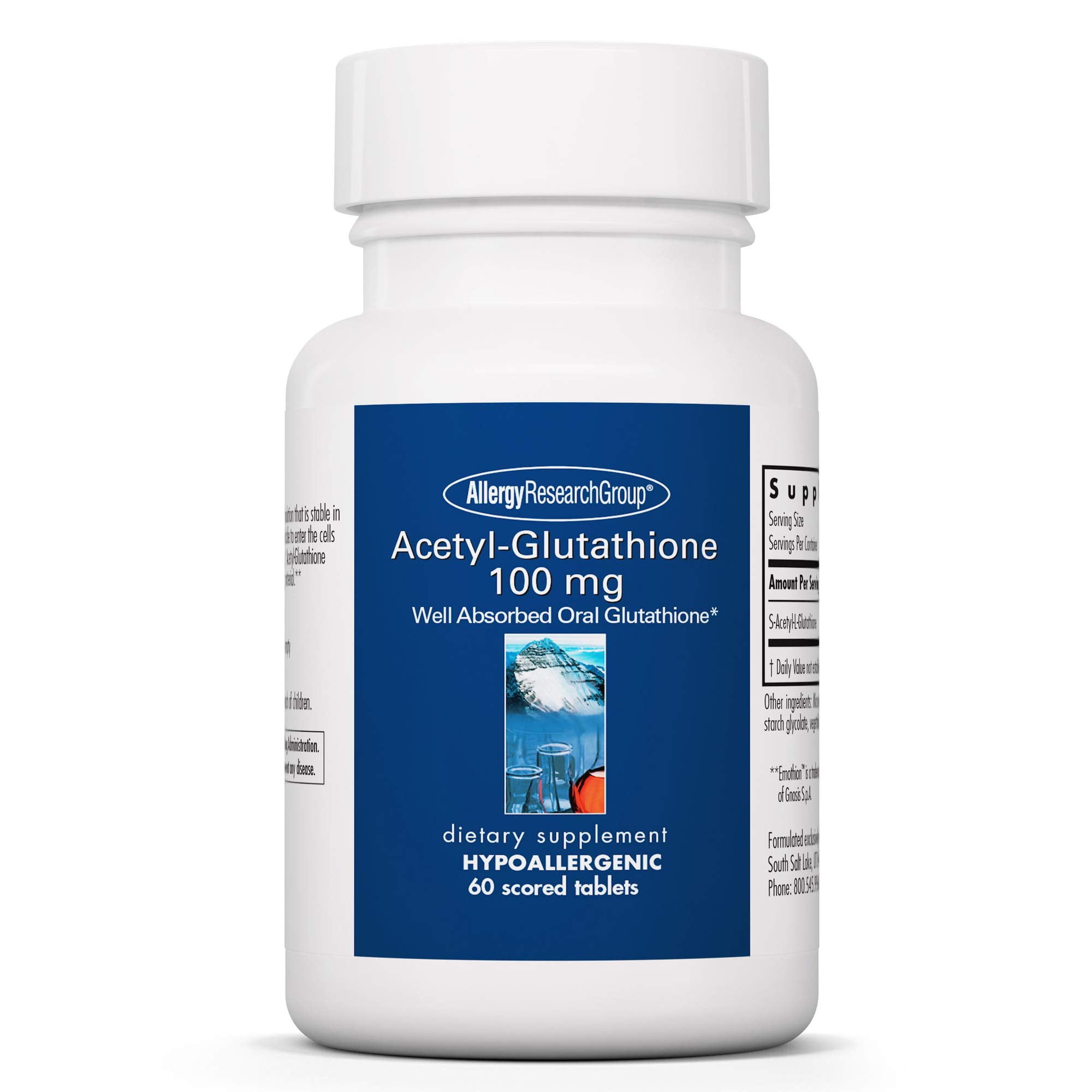 allergic to glutathione Allergy Research Group Super Vitamin B Supplement - B Vitamin Complex for  Men & Women, with Vitamin B12 and B6, Vegetarian Capsules