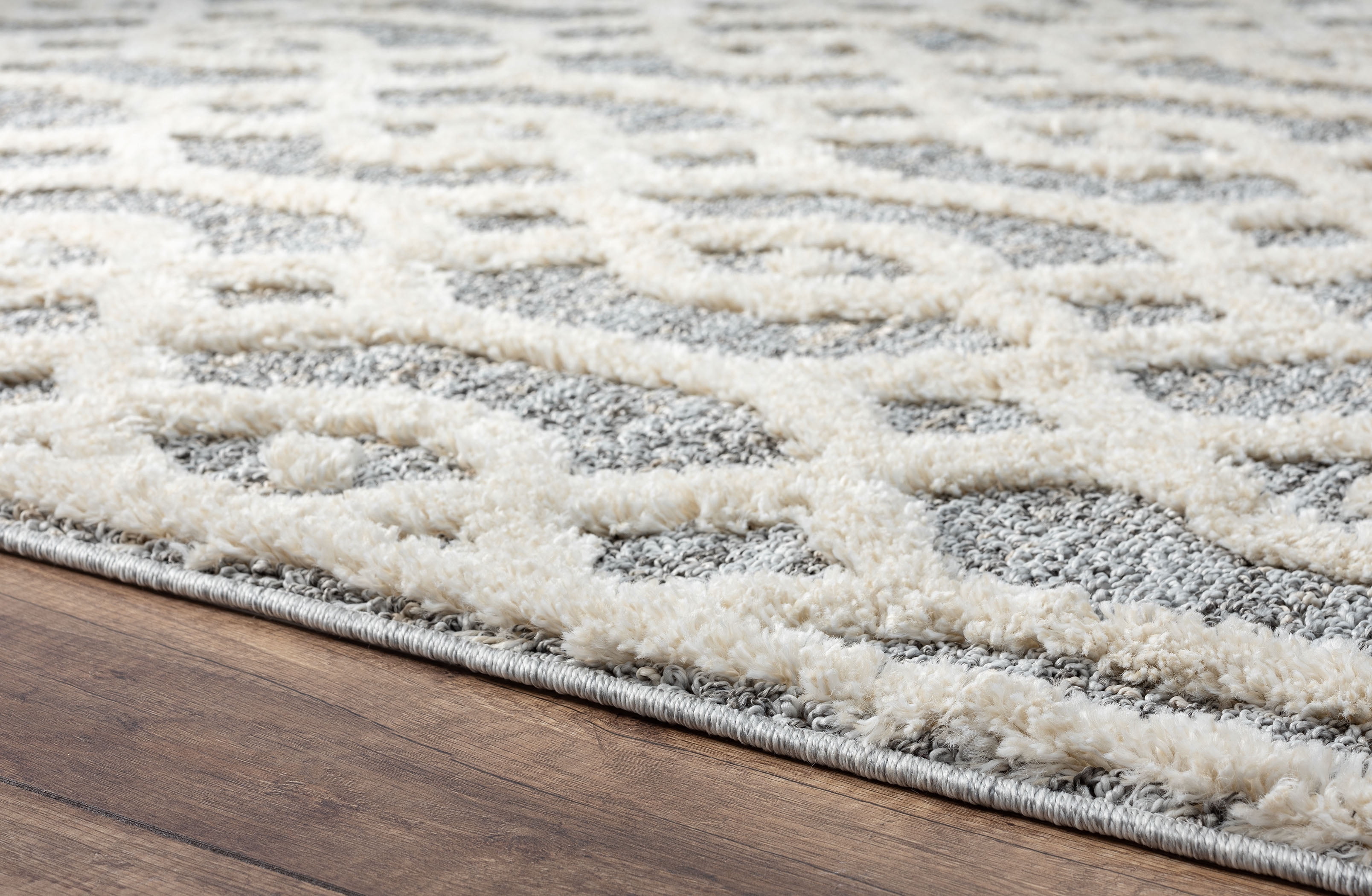 United Weavers Decorah Marfa Modern Geometric Area Rug, Cream, 7'11" x 7'11"