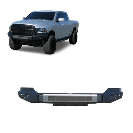 Black Horse Off Road AFBRA14BU Armour II Front Bumper for RAM 1500