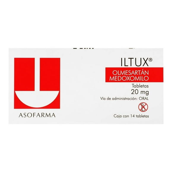 Iltux 20 mg 14 tabletas