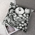 thumbnail image 7 of nygtbtfer Throw Pillow Covers, Couch Pillows Covers, Pack of 2 Throw Pillow Covers, Abstract Fruit Flower, Throw Pillow Covers for Couch, Pillow Covers White, 7 of 7