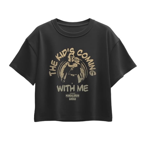 Star Wars - The Kid's Coming With Me Short Sleeve Boxy Graphic T-Shirt