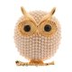 thumbnail image 2 of Insignia de cristal Broche ramo de novia de boda Búho dorado Sunnimix Broche de aleación vintage, 2 of 8