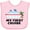 AD-Pink, variant on Inktastic My First Cruise with Cruise Ship and Palm Trees Boys or Girls Baby Bib