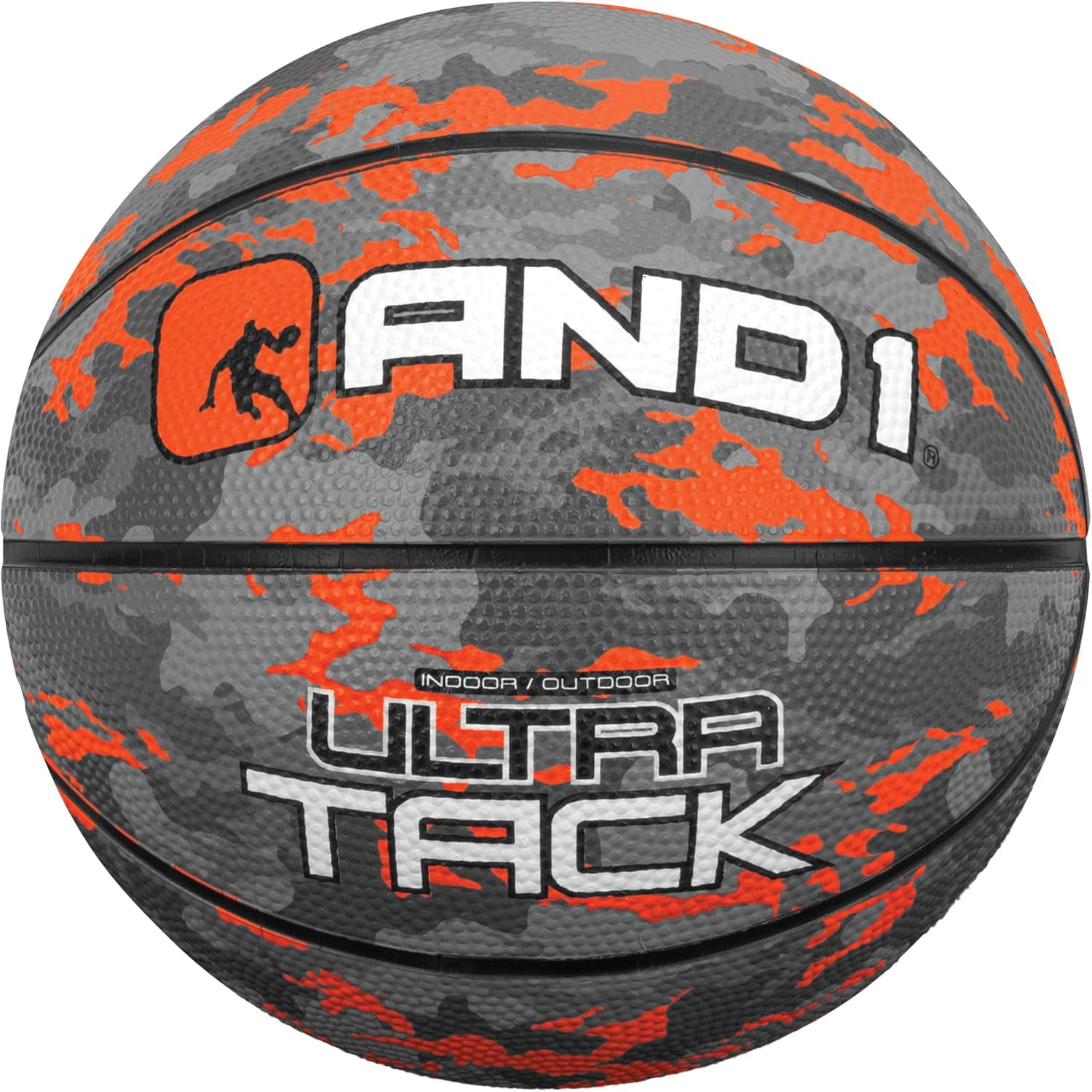 AND1 Mini Basketball 3-Pack - Size 3 (7 Inch) Easy to Grip, Youth Size, Deflated with Pump Included