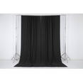 thumbnail image 5 of Solid Poplin Window Curtain or Photography Backdrop 58" Wide - Charcoal, 5 of 5