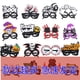 thumbnail image 3 of 2023 Nuevo Estilo Decoración De Halloween Gafas Divertidas Suministros De Fiesta Accesorios De Fotos Fieltro, 3 of 4