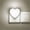 White, variant on Cute Night Lights, Heart Shape Nursery Nightlight with Light Sensors, LED Night Light, Auto Dusk to Dawn Sensor for Bedroom, Bathroom, Hallway, Kitchen (Blue)