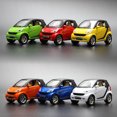 thumbnail image 4 of Simulation Benz Smart Alloy Model Car Metal Pull Back Door Openable Sound And Light Toy Children's Diecast Toy Car Gift For Boys red box, 4 of 6