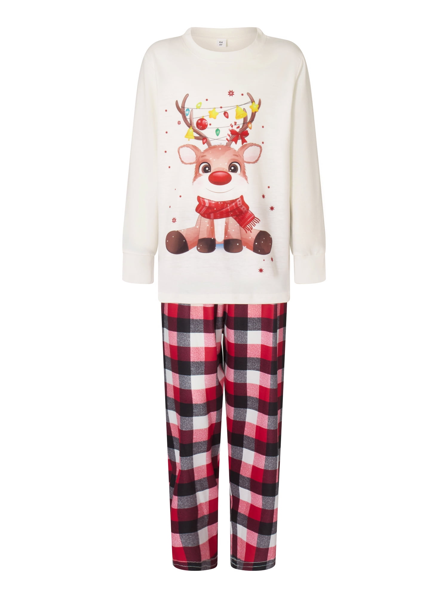 Nituyy Christmas Pajamas Family Matching Pjs Sets Christmas Deer