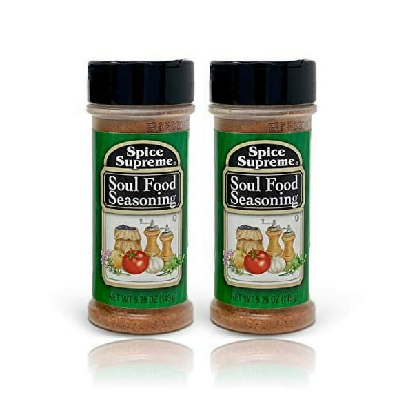 Soul Food Seasoning Spice (5.25 oz.) Plastic Shaker Bottle - Pack of 2