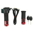 thumbnail image 1 of Poignée et Verrouillage de l'Accélérateur de Scooters Électriques, Accessoires de Véhicule Électrique 12V-99V Intuitive pour Véhicule Électrique Manche Rouge, 1 of 8