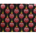 thumbnail image 4 of oneOone Georgette Viscose Black Fabric Merry Christmas Sewing Craft Projects Fabric Prints By Yard 42 Inch Wide-S2A, 4 of 4