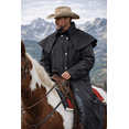 thumbnail image 4 of 6XL  Mens Oilskin Western Australian Waterproof Duster Coat Jacket 23101BK, 4 of 5