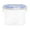 A, variant on XRSIUX Sealed Plastic Storage Tank Transparent Airtight Food Container Insect-Proof Leak-Proof for Kitchen Grains Snacks Refrigerator C