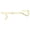 22mm Khaki, variant on Tibvox 1 Piece Multifunction Hanging Basket Hooks Hanger Tent Poles Post Strong Hanger Lantern Hook for Outdoor Fishing Hunting