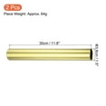 thumbnail image 2 of Uxcell Relay Track Baton Aluminum Alloy Tube Race Athletics Stick, Gold 2 Pack, 2 of 5