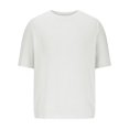thumbnail image 3 of ZCFZJW Men's T Shirt Short Sleeve Crew Neck Athletic Workout T-Shirt Casual Summer Classic Basic Cotton Tee Shirts Tops White XXXL, 3 of 5