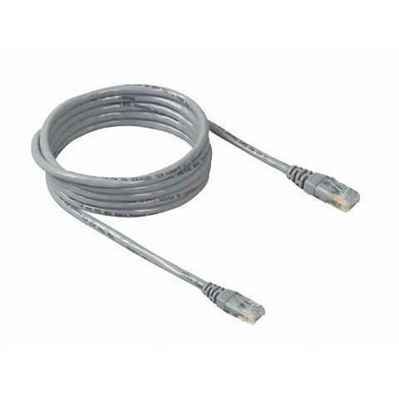 BELKIN COMPONENTS Patch Cable RJ-45 - Gray - 10ft UTP CAT5e