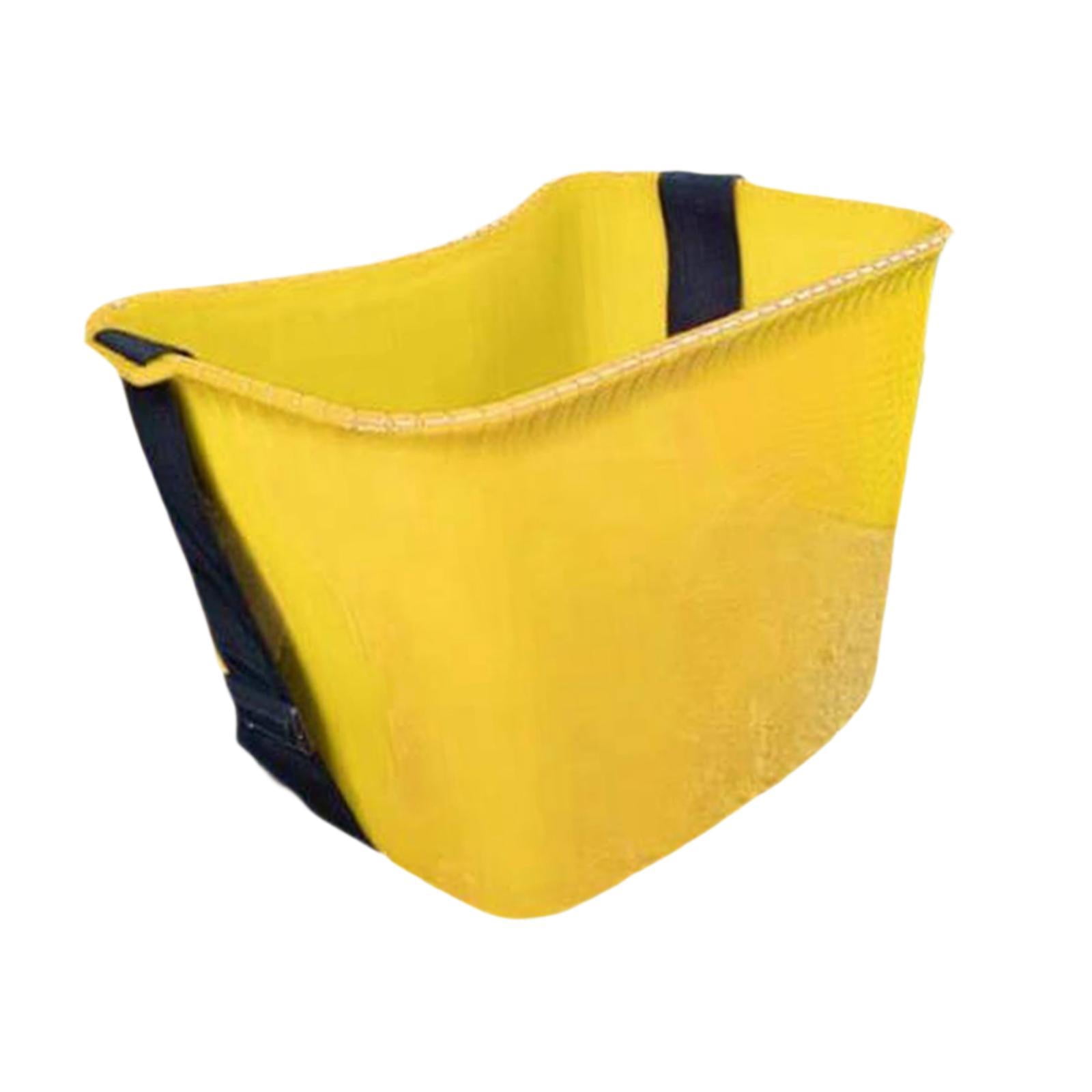 CarpNettore Fruit Picking Basket Organizer Holder Multifunctional Lightweight Practical with Yellow
