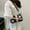 201#Black, variant on Women's Denim Chain Tote Shoulder Bag, Trendy Fashion Handbag for Work, Shopping and Dating, Casual Underarm Purse for Travel, Party and Everyday Outfits