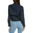thumbnail image 2 of 1.STATE womens  Drawcord Waist Jacket, l, Blue, 2 of 3