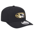 thumbnail image 3 of Men's New Era  Black Missouri Tigers Team Collective 9SEVENTY Stretch-Snap Adjustable Hat, 3 of 5