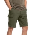 thumbnail image 6 of Men's-Hiking-Pants Convertible Quick-Dry Water-Resistant Lightweight Zip-Off Outdoor with 5 Deep Pockets Green L, 6 of 7