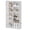 White - 10 Grids, variant on odorsTT Compartments Simple Bathroom Organizer, Space-Saving Bathroom Cabinet with Adjustable Shelves, Easy Assembly Storage Organizer for Bathroom - Black - 4 Grids