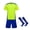 Green, variant on Boys Soccer Jerse𝗒 Set Football Team T-Shirt and Shorts with Socks Athleti𝖼 𝖳racksuit Unisex Soccer Shirt Sets, Soccer 𝖴niform with Jerse𝗒, Shorts and Socks