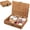 Small 11.22x7.8x3.78 in, variant on Decorative Box with Lid Treated Gourd Grass Storage Basket Treated Gourd Grass Woven Decorative Box for Shelf Coffee Table Console Table Home Decor  Small