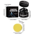 thumbnail image 4 of Lume Wear Trim Paste 50g a Faded Exterior Restorer for Car Bumpers and Trim. A Long Lasting Renewal Cream with Easy Application for Like New Finish, 4 of 8