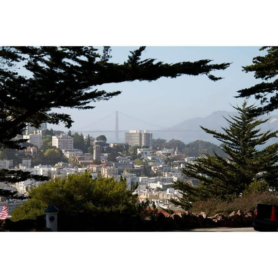 Arena "Golden Gate Bridge" Glossy Poster