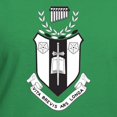 thumbnail image 3 of CafePress - Sigma Alpha Iota Black And White Crest T Shirt - Women's V-Neck Dark T-Shirt, 3 of 4