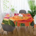 thumbnail image 3 of Yayeee Tablecloths 60" x 90" Rectangle Wrinkle Resistant Party Table Cover, Pink Abstract Floral, 3 of 8