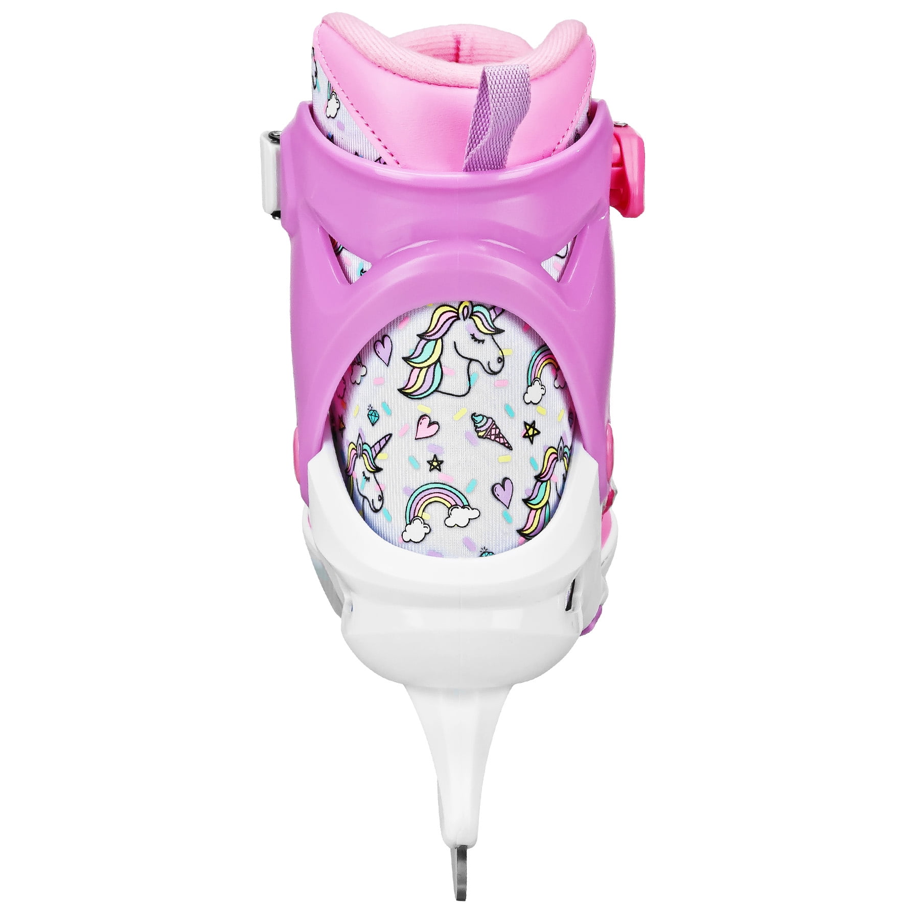Lake Placid Peak Girl's Adjustable Ice Skates Unicorn Size Medium (1-4)