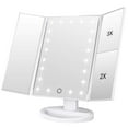 thumbnail image 1 of Lighted Vanity Mirror Lights, Touch Screen and Magnification,Two Power Supply Modes Make Up Mirror, Travel Mirror, 1 of 4