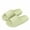 Green, variant on Viluyesy Women and Men Slide Sandals, Soft Thick Sole Non-Slip Quick Drying Indoor Bathroom Slippers Black