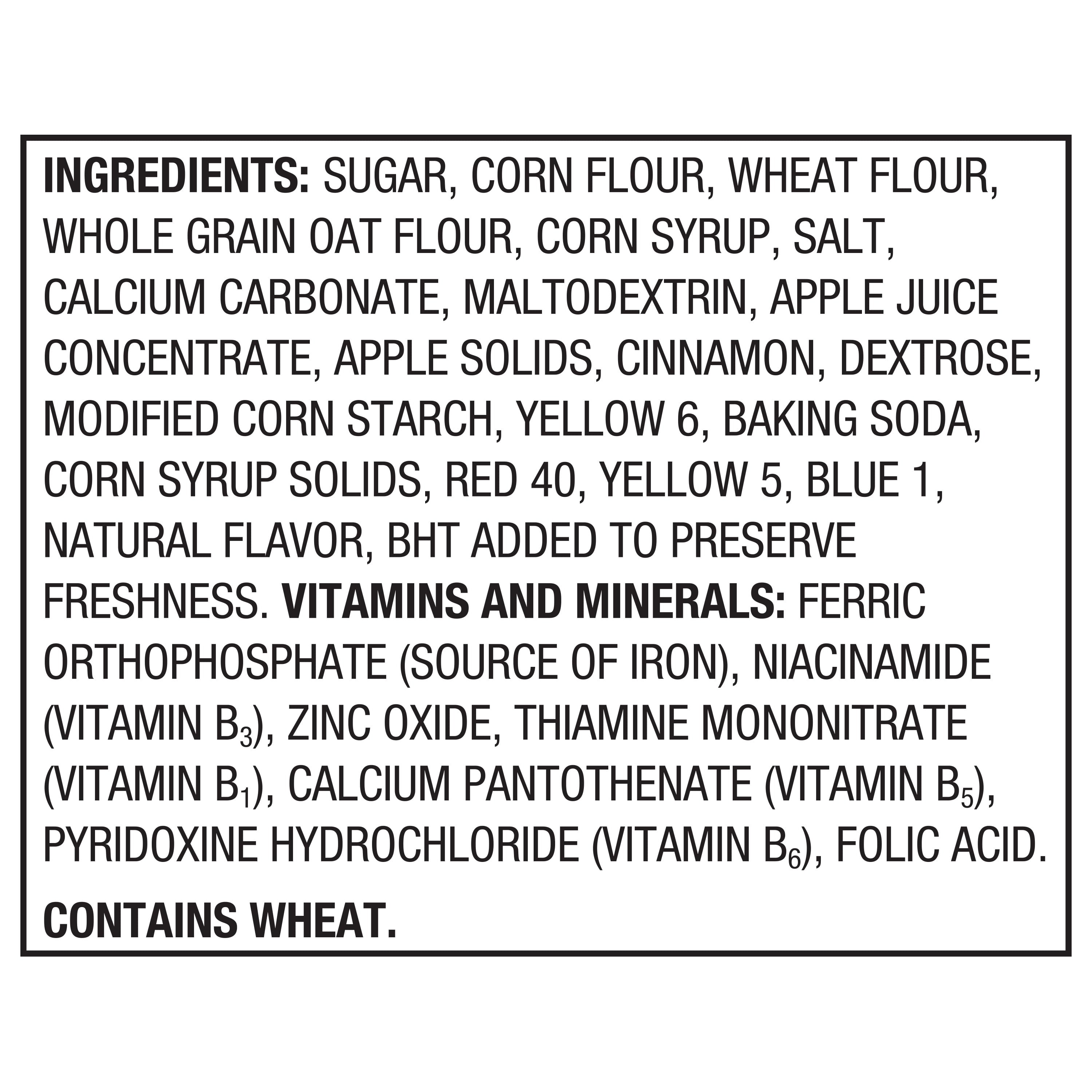 Great Value, Apple Blasts Breakfast Cereal, 21.7 oz