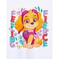 thumbnail image 2 of Pat' Patrouille T-Shirt Blanc à Manches Courtes pour Filles, 2 of 7