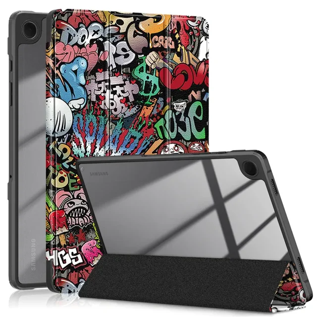 For Samsung Galaxy Tab A9 Plus A9Plus SM-X210 X215 11 inch Case Clear Back Magnetic Smart Shell for Samsung A9 Plus Tablet Case TY Tab A9 Plus(11 inch)